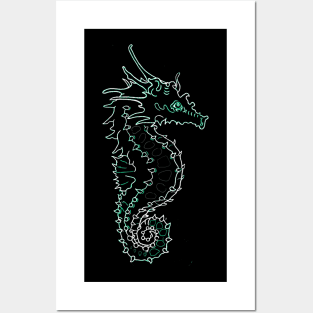 Seahorse Posters and Art